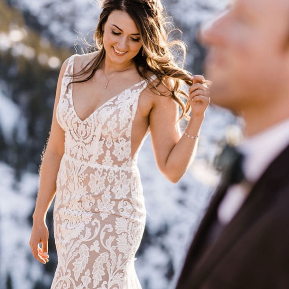 Sarah Seven Noble Wedding Dress - Picture 2 of 6